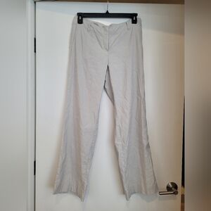 J. Jill Wide Leg Linen Blend Pants Size 12